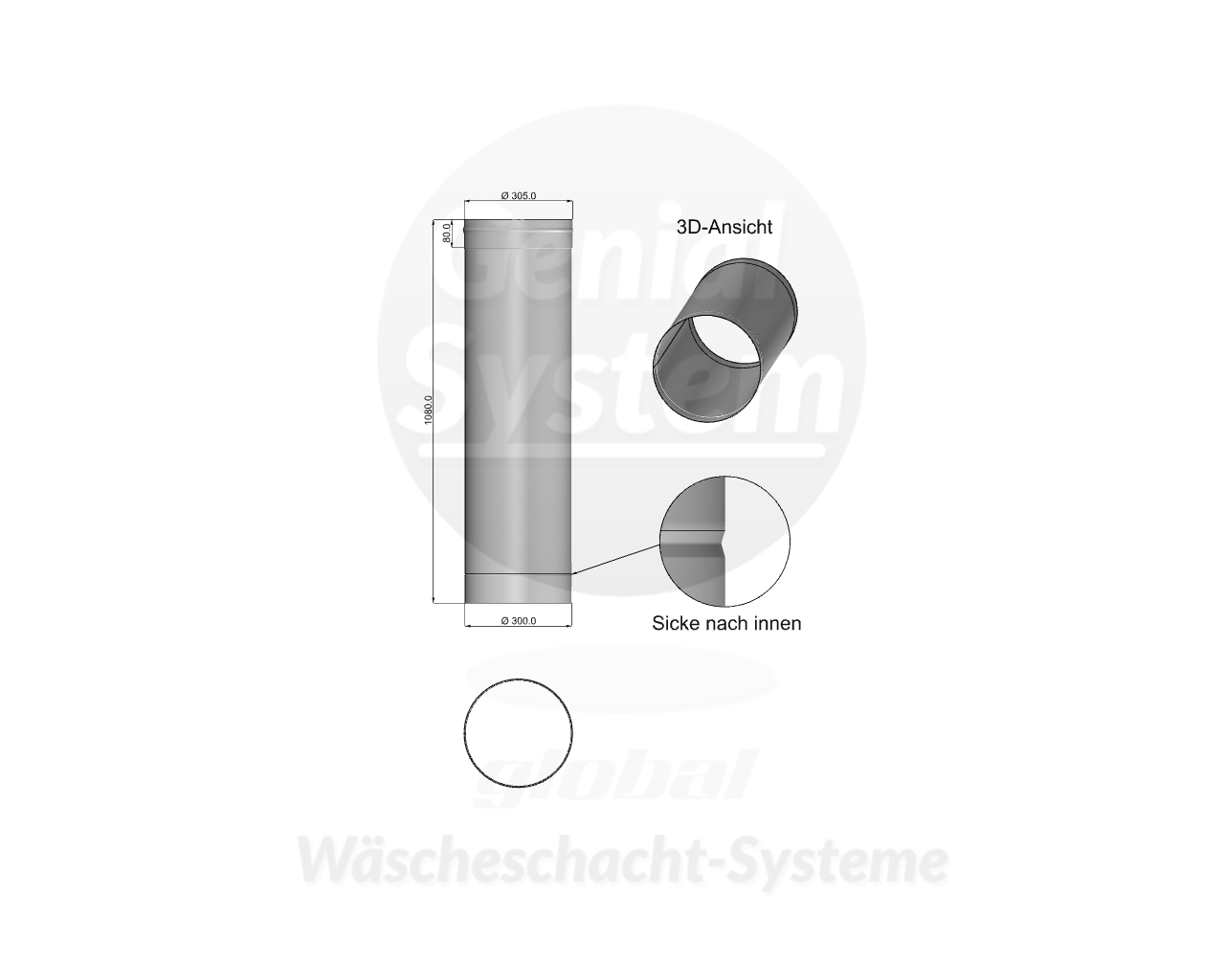 VA-Ausgleichsrohr